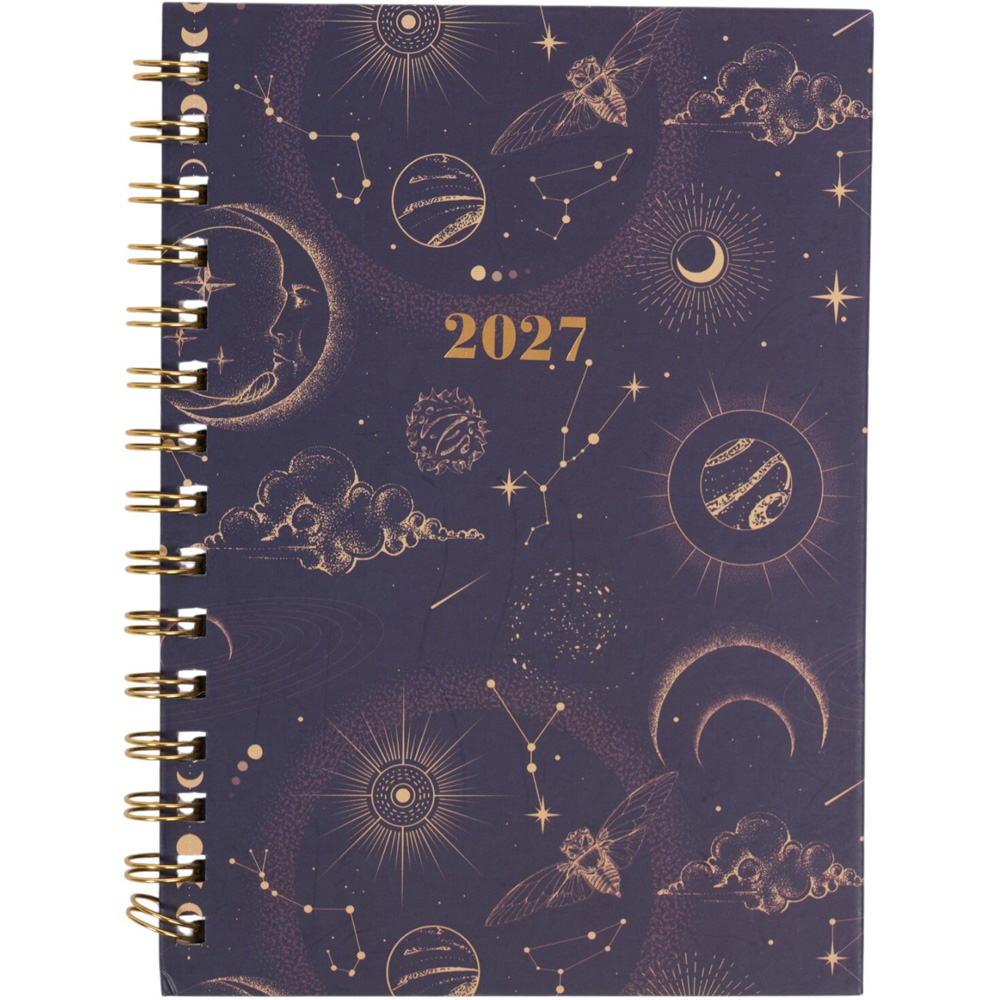 2027 Foiled Astrological Sprial Diary Image 5