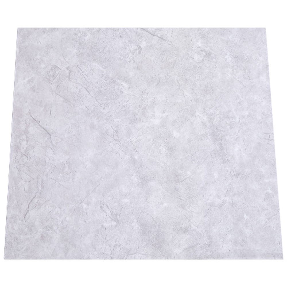 Living and Home Marble Patterned White Marble PVC Self Adhesive Wall Sticker 10 Pack Image 2