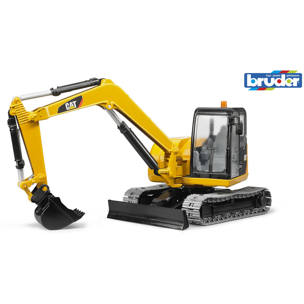 Bruder Kids Cat Mini Excavator Playset Model Image 7