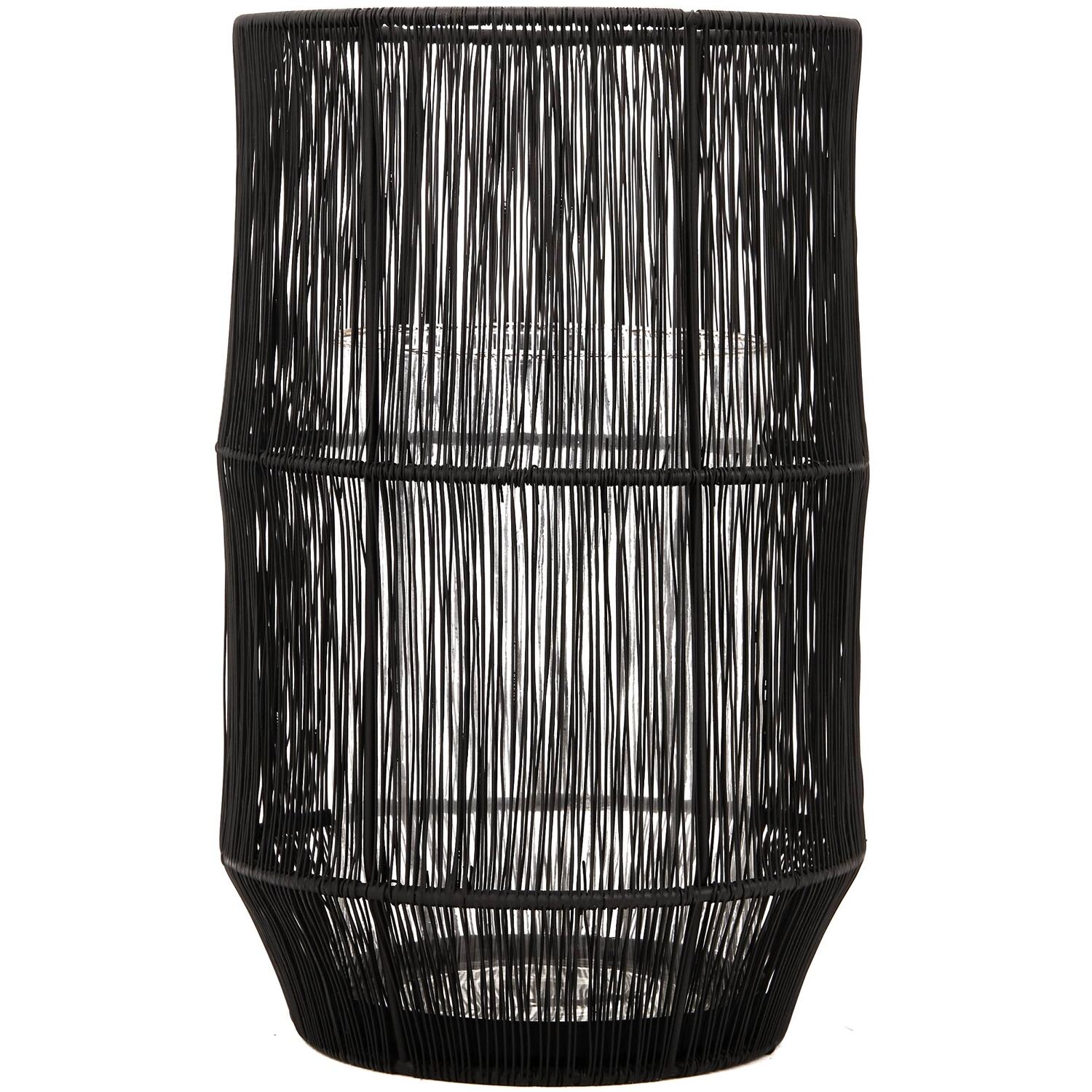Lila Metal Lantern - Black Image 2