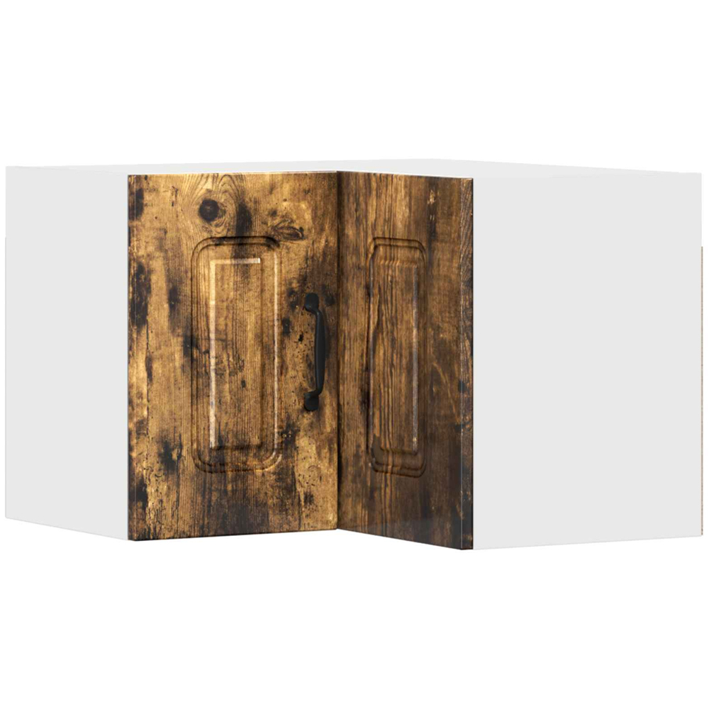 vidaXL Kalmar 2 Door Smoked Oak Wall Kitchen Cabinet Image 2