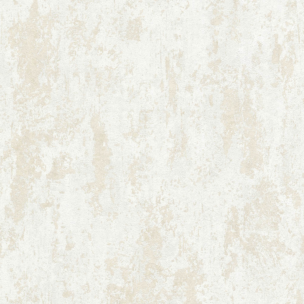 Erismann Industrial Texture White and Soft Gold Wallpaper Image 1