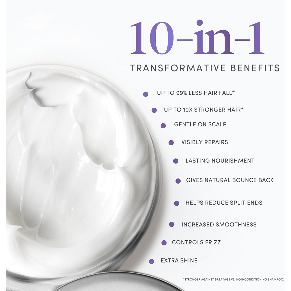 Dove Scalp+Hair Therapy Density and Growth Biotin and Protein 10-in-1 Mask 270ml 6 Pack Image 5
