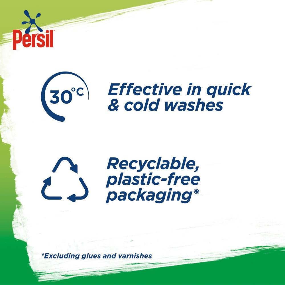 Persil Bio 3 in 1 Washing Capsules XL 36 Washes 6 Pack Image 7