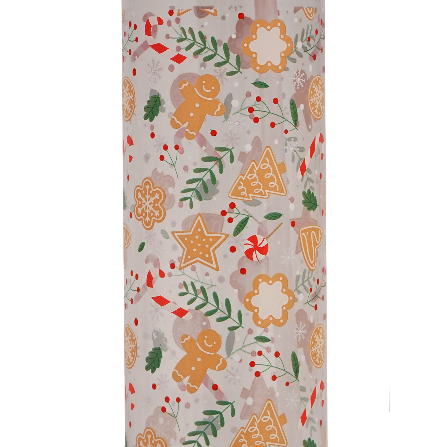 Christmas Sports Water Bottle - Red Image 4