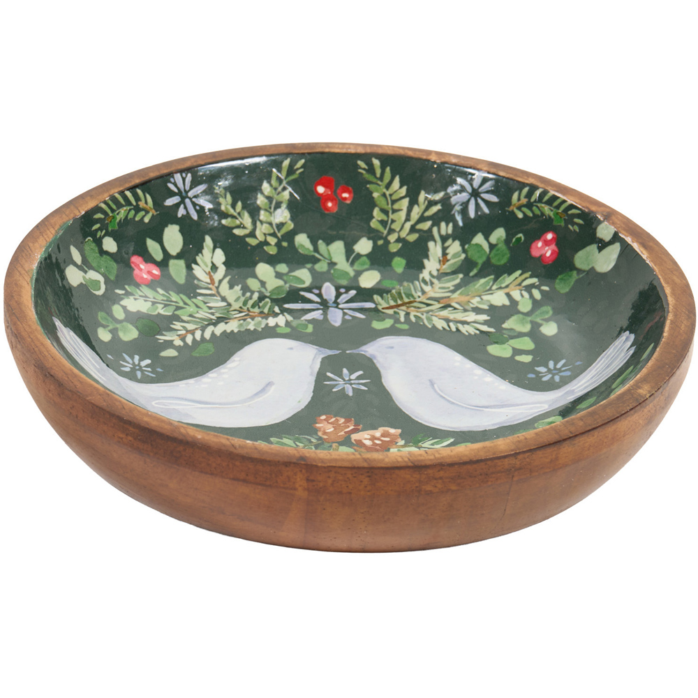 Festive Love Birds Dish Image 3