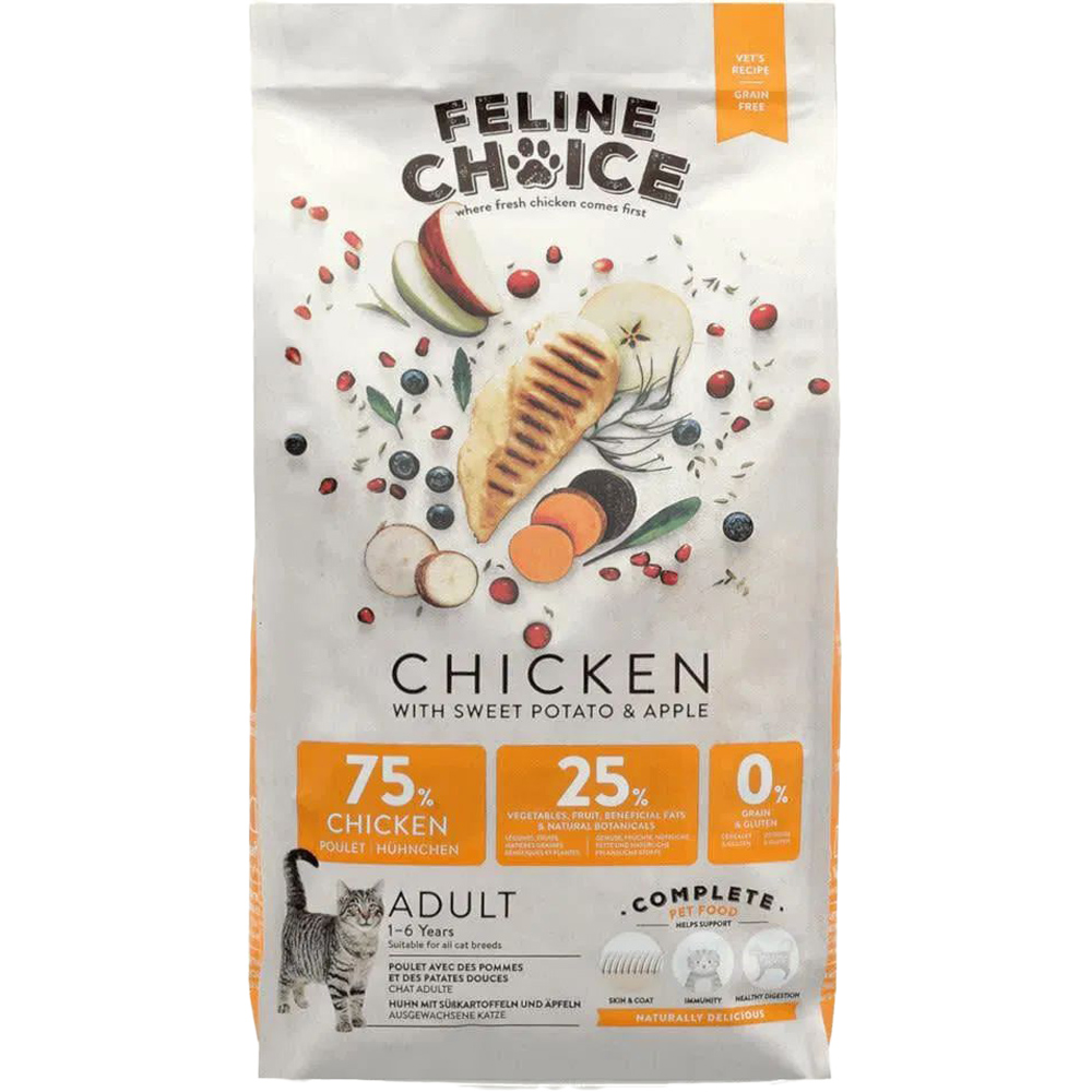 Feline Choice Complete Chicken Adult Cat Dry Food 2kg Image