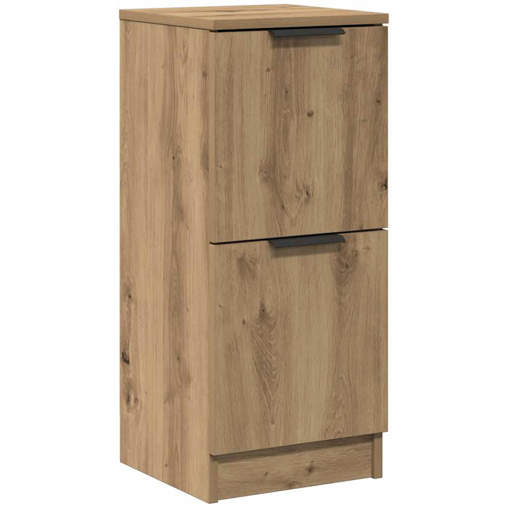 vidaXL 2 Door Artisan Oak Sideboard Image 2