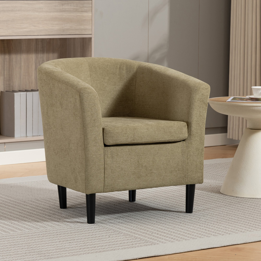 Artemis Home Beulah Pistachio Fabric Accent Chair Image 4