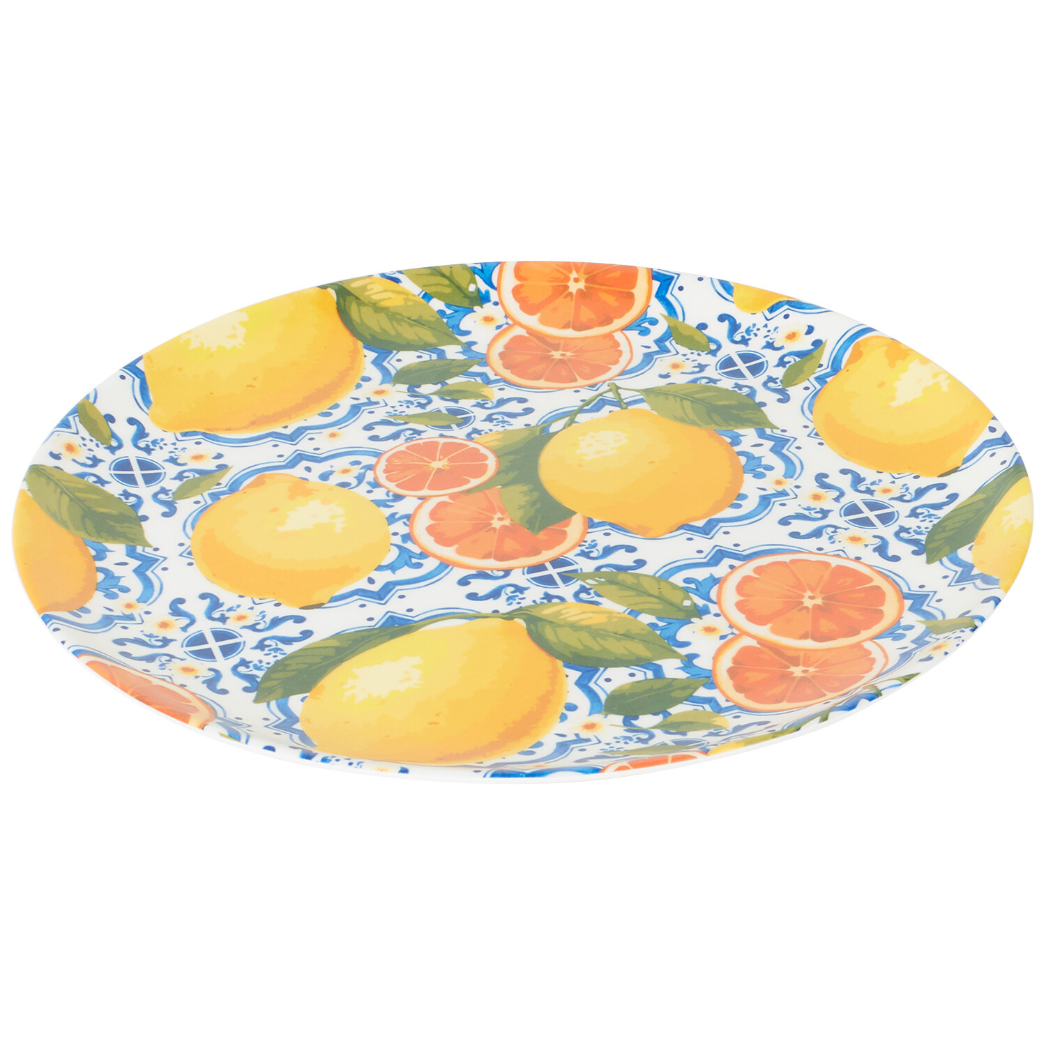 Dolce Vita Melamine Plate Blue / Dinner Plate Image 3
