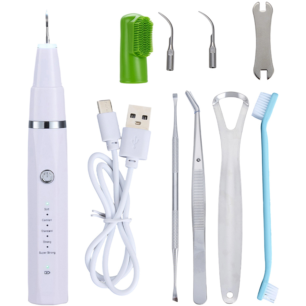 H&O Direct White Rechargeable Pet Teeth Cleaning Kit Image 7
