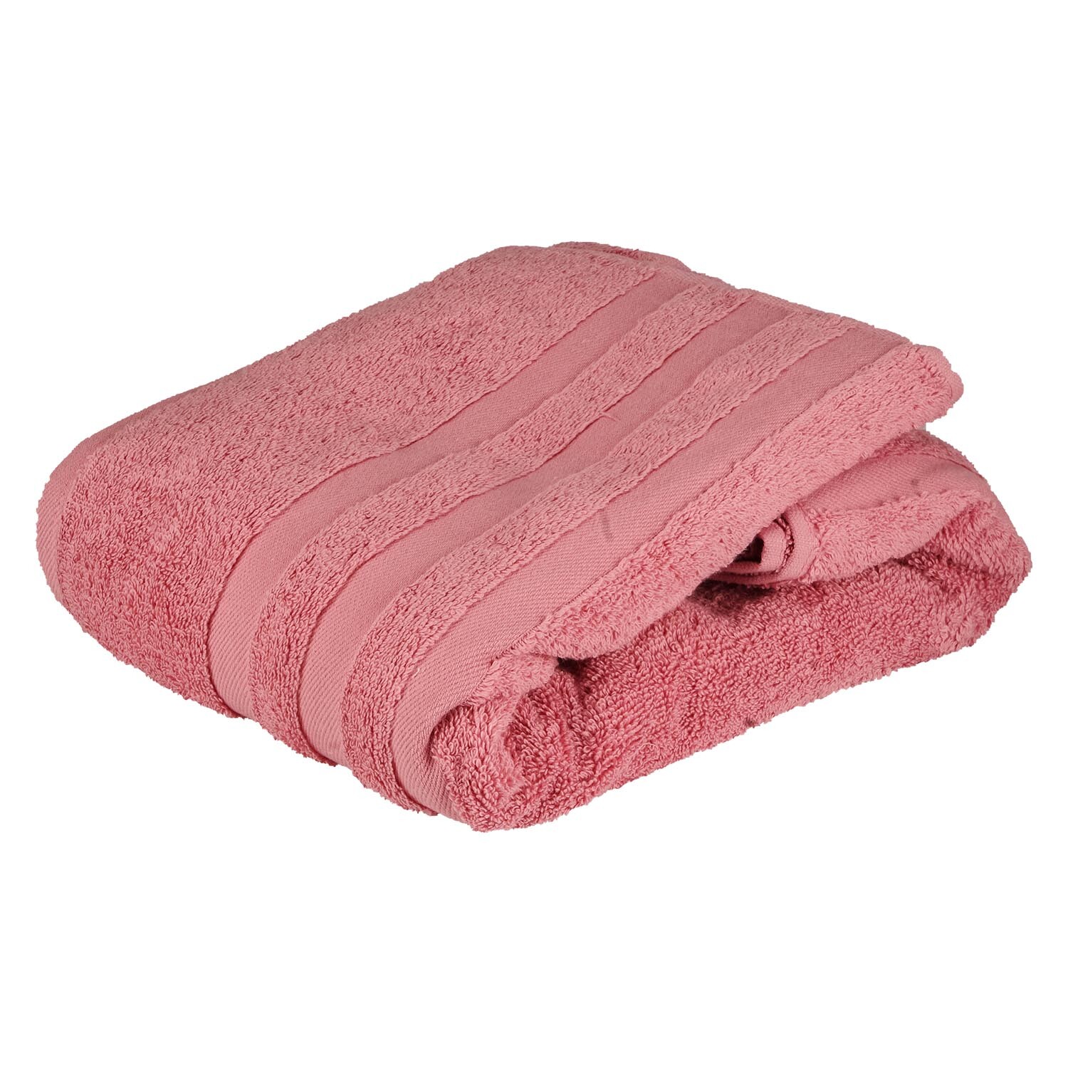 Turkish Cotton Rosa Terry Dobby Bath Towel Image
