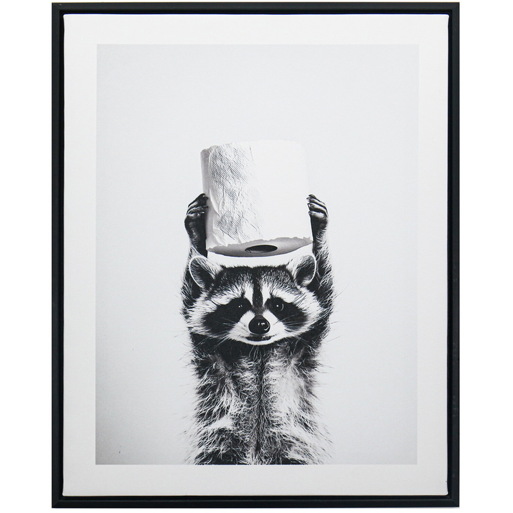 Bathroom Animals Framed Print Image 4