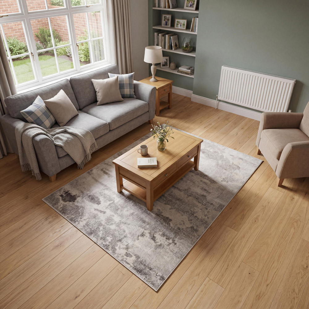 Arthouse Muse Haze Grey Rug 160 x 230cm Image 5