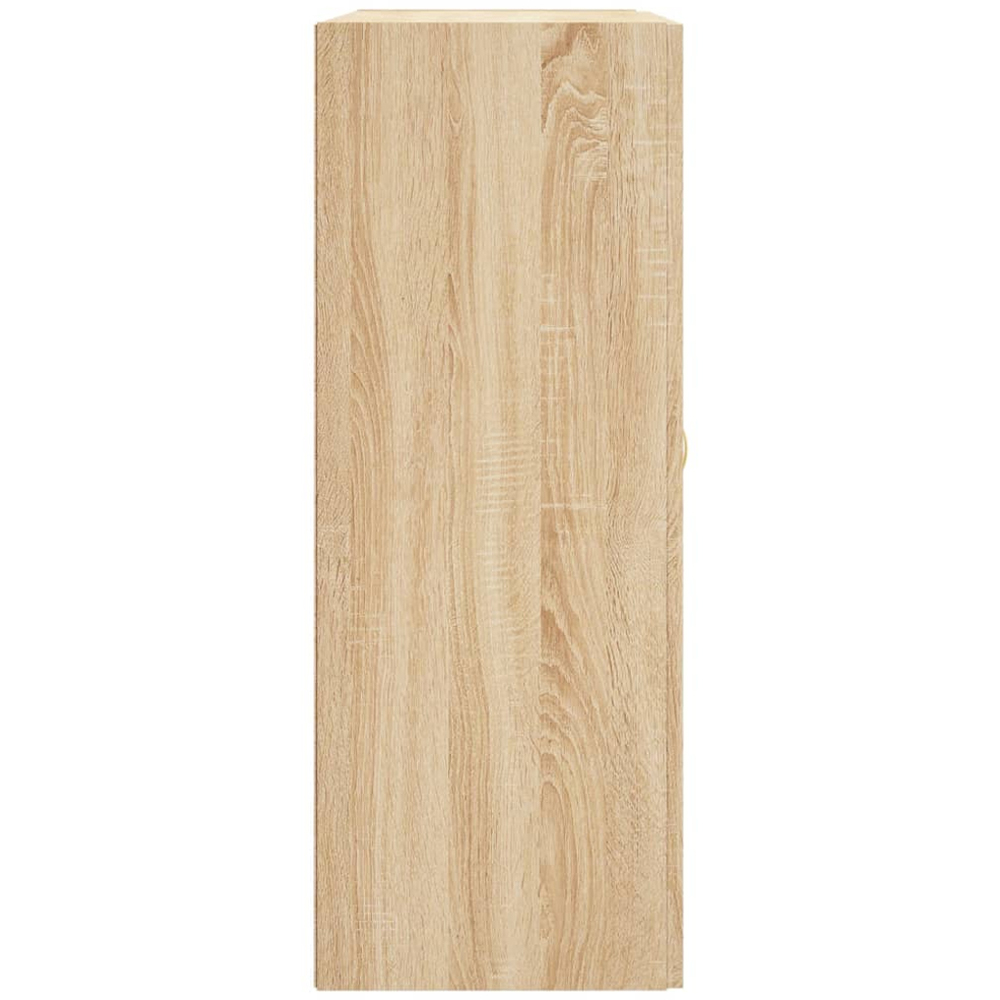 vidaXL 2 Door Brown Sonoma Oak Wall Mounted Cabinet 2 Pack Image 7