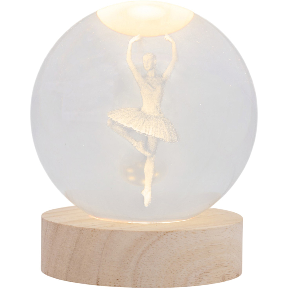 Ballerina Mini Glass Ball Light Image 4