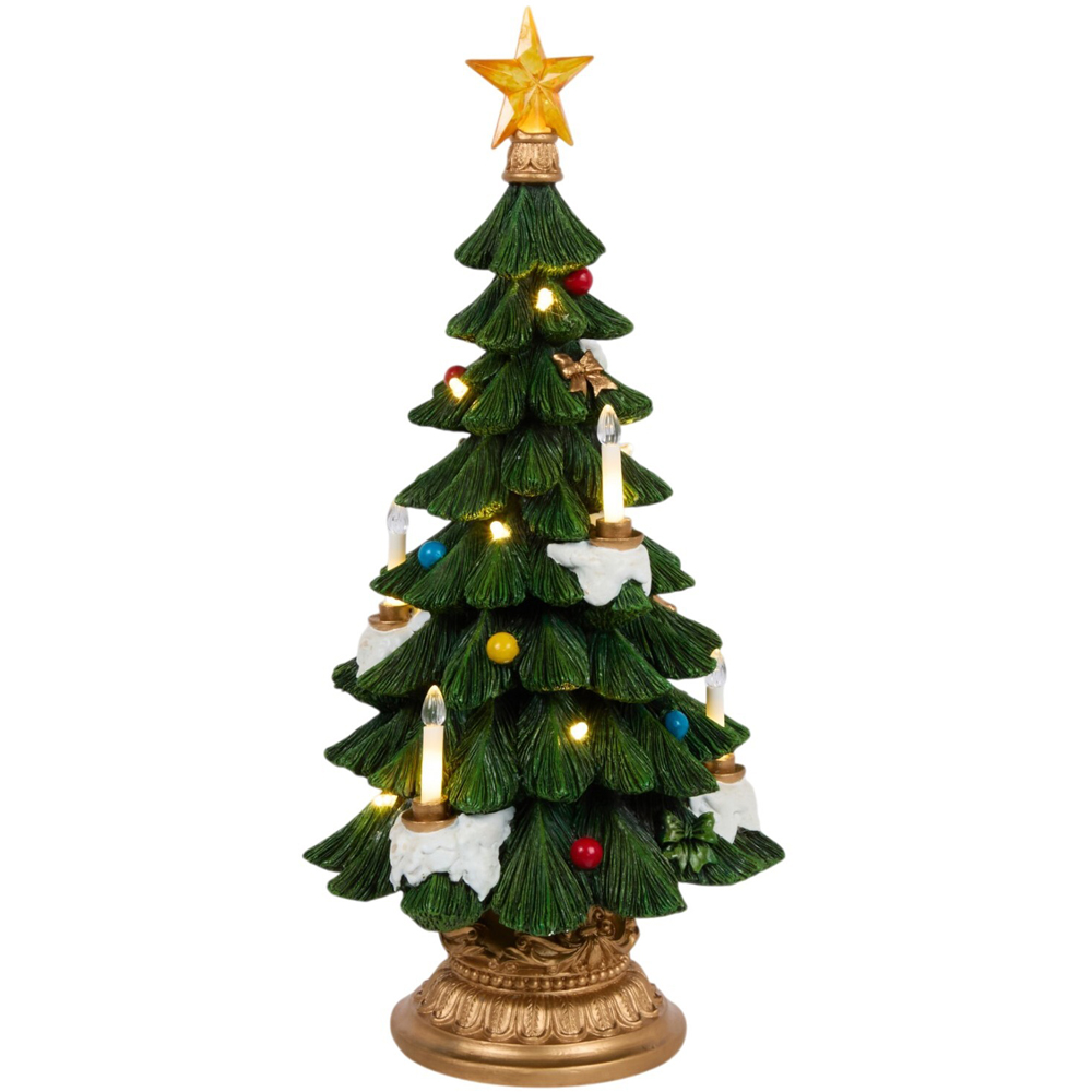 Traditional Light Up Candle Tree Image 3