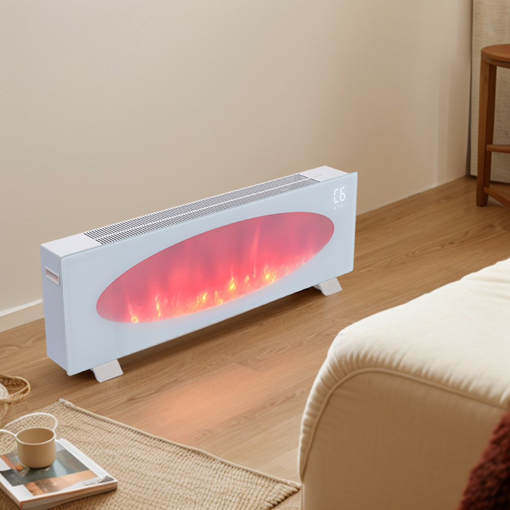 Living and Home 7 Flame Colour Mounted or Freestanding Electric Fireplace with WiFi Remote 42 inch Image 5
