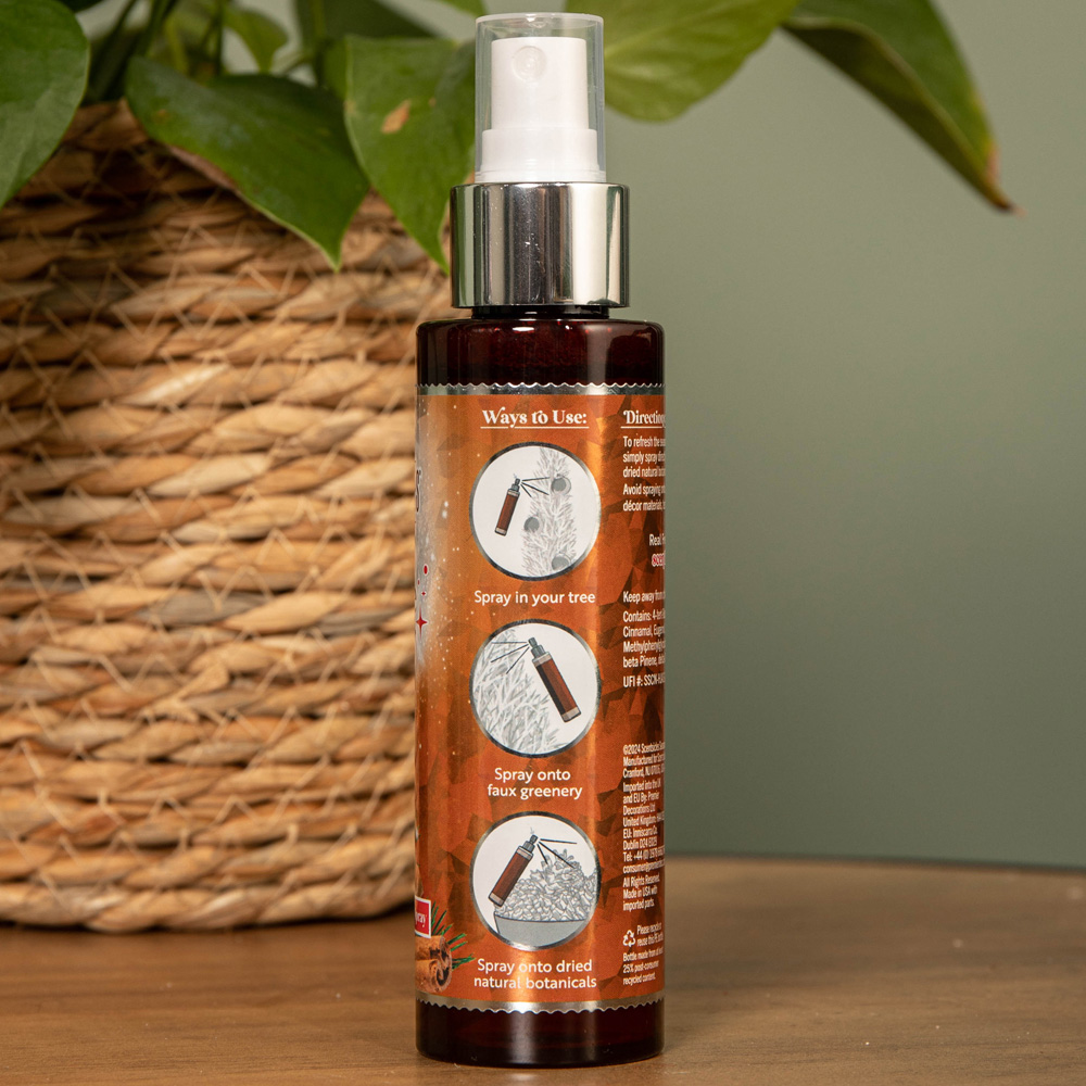 Samuel Alexander Spiced Pine Cone Christmas Scentsicles Spray Mist 114g Image 5