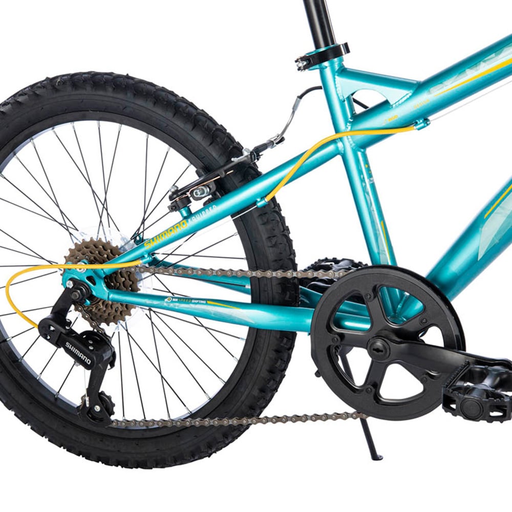 Huffy Extent 20359W Aqua Blue 20 inch Kids Mountain Bike Image 4