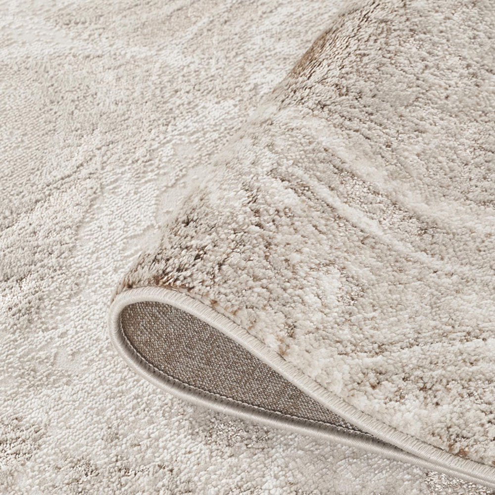 Desire Rugs Elysium Modern Abstract Metallic Sheen Nebula Pearl Rug 120 x 170cm Image 4