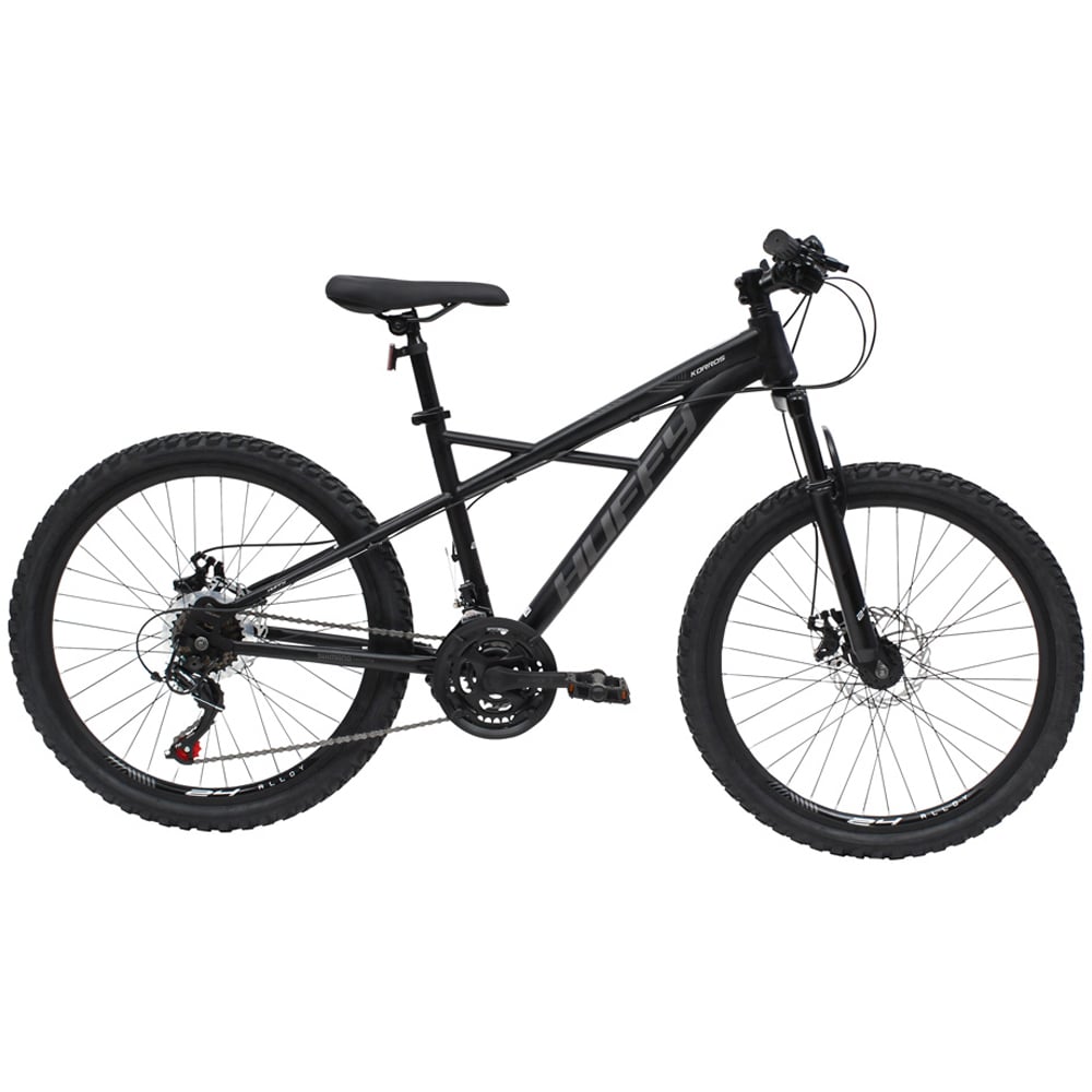 Huffy Korros 21 Speed 24 inch Black Hardtail Mountain Bike Image 2
