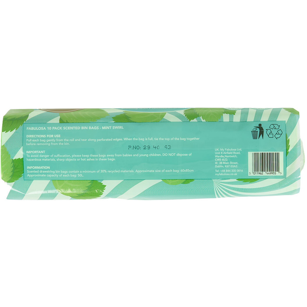 Pack of 10 Fabulosa Bin Bags Image 3