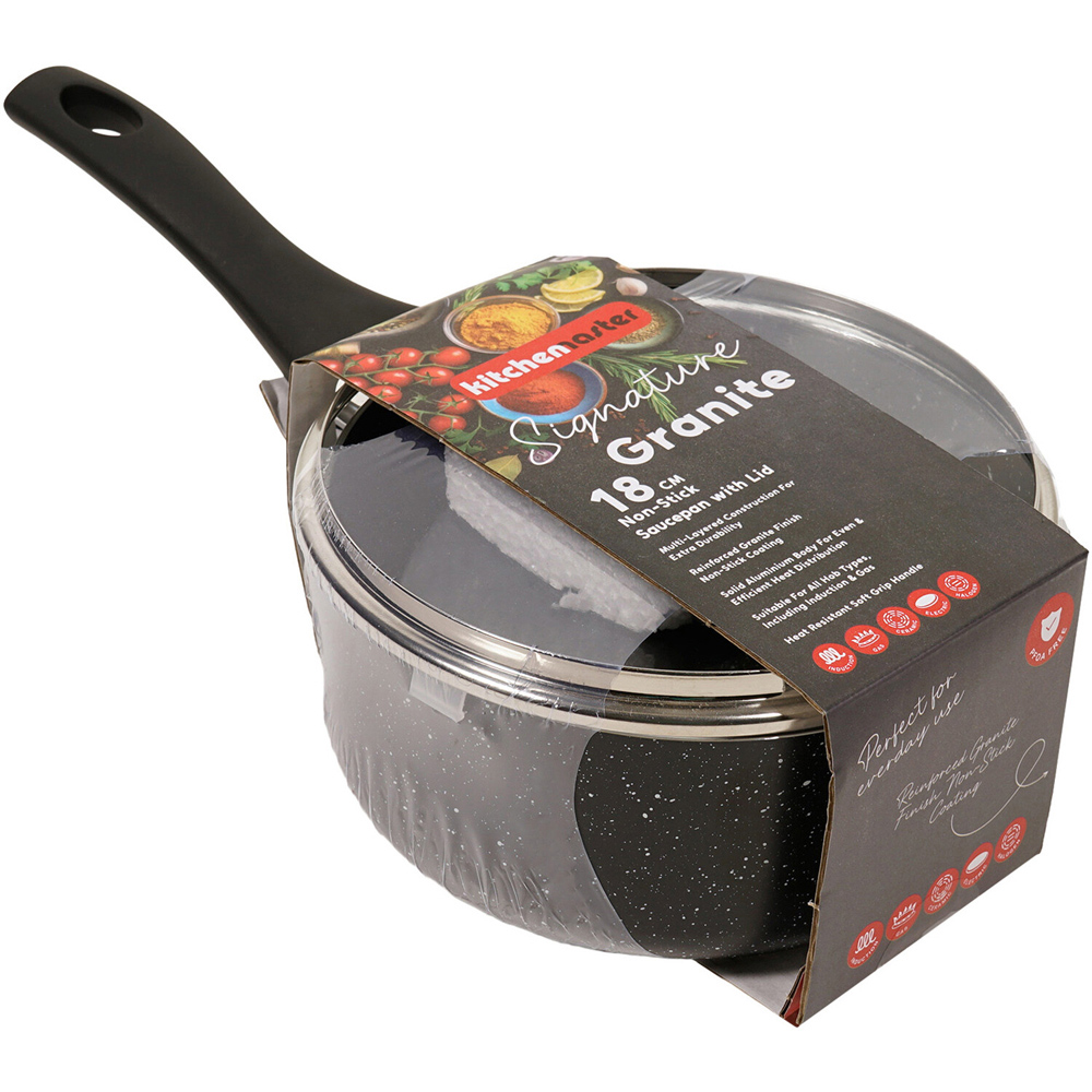 Signature Granite Sauce Pan 18cm w. Lid Image 3