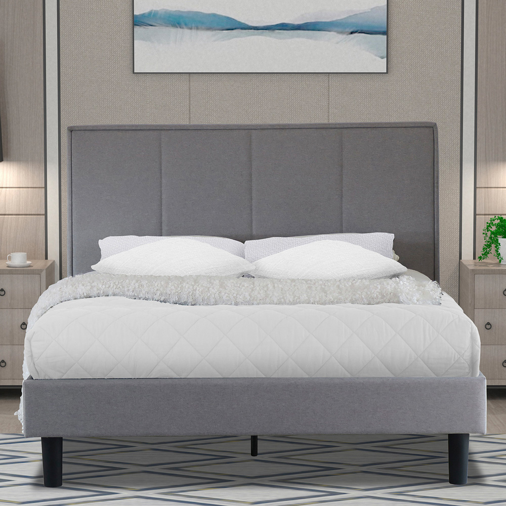 Alex Bed In A Box  Grey King Image 4