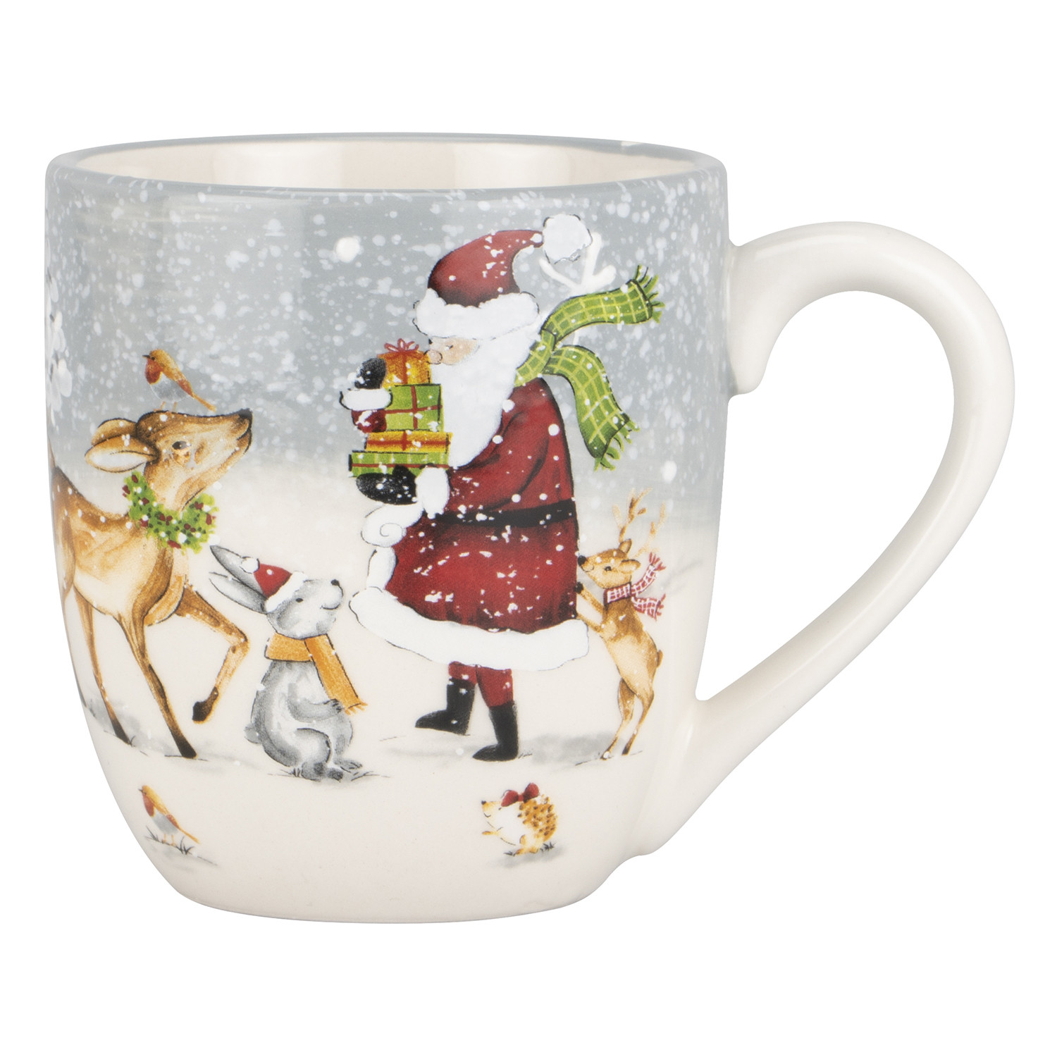 Whimsical Christmas Scene Mug Image