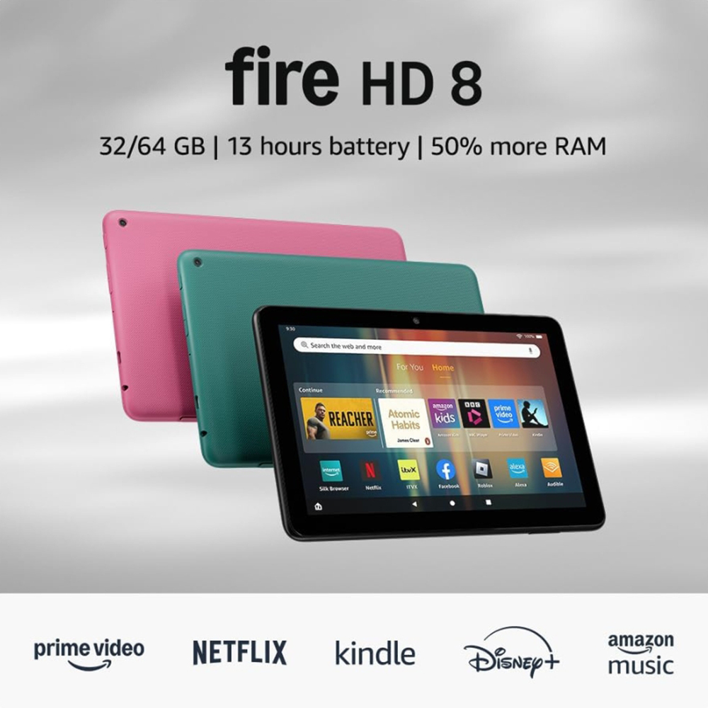 Amazon Fire HD 8 inch 32GB Tablet Emerald Image 3
