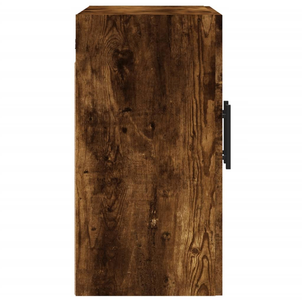 vidaXL 2 Door Smoked Oak Wall Cabinet Image 7