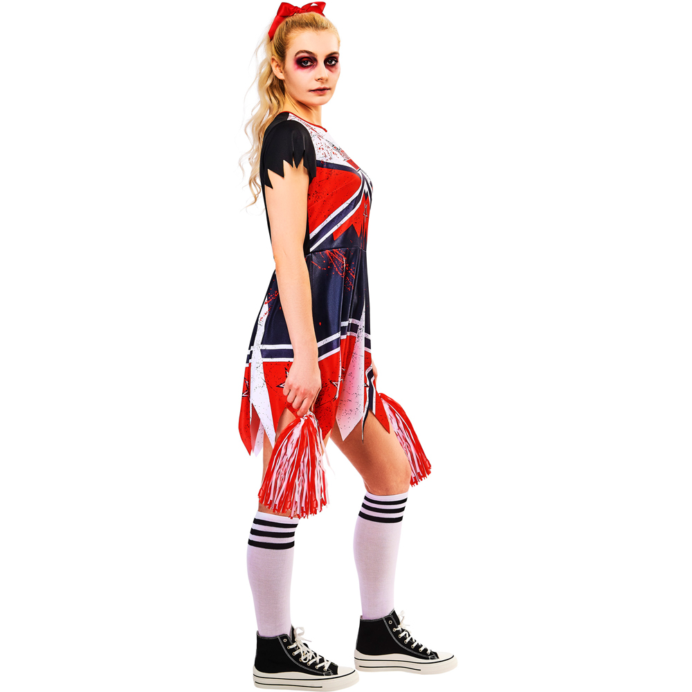 Rubies Zombie Cheerleader Adult Costume XS Image 3