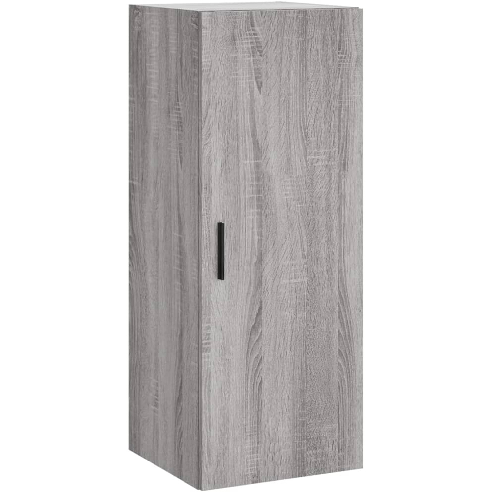 vidaXL Single Door 3 Shelf Grey Sonoma Highboard Image 5