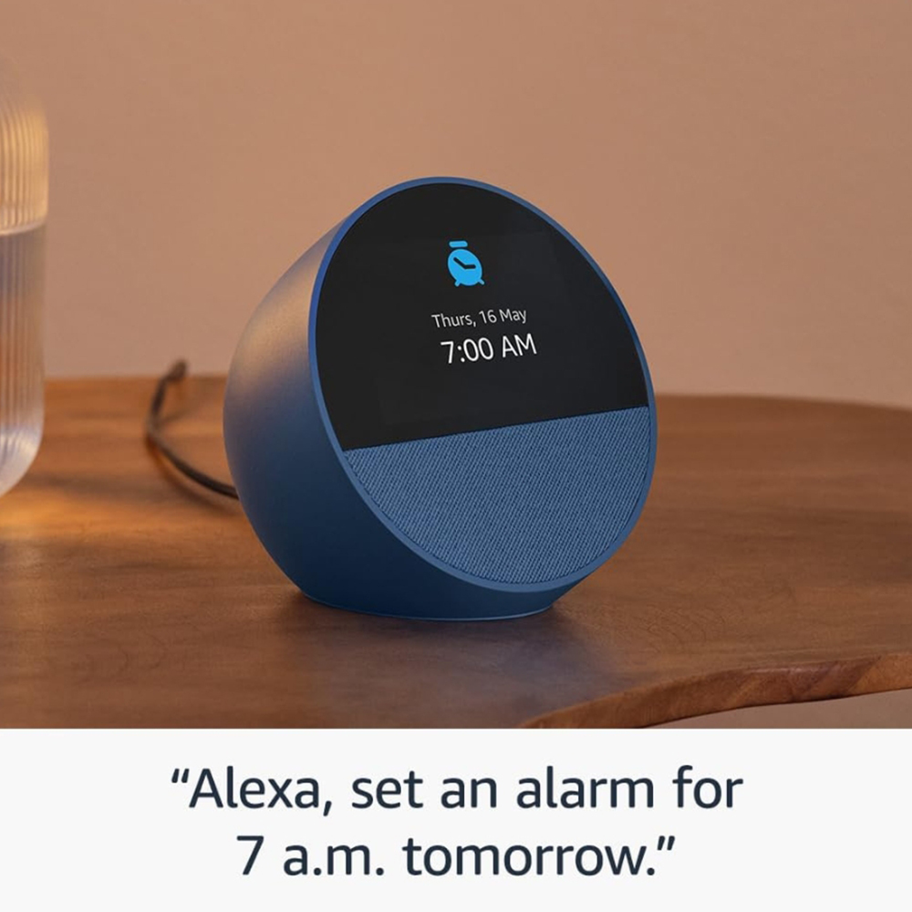 Amazon Ocean Blue Echo Spot Image 3