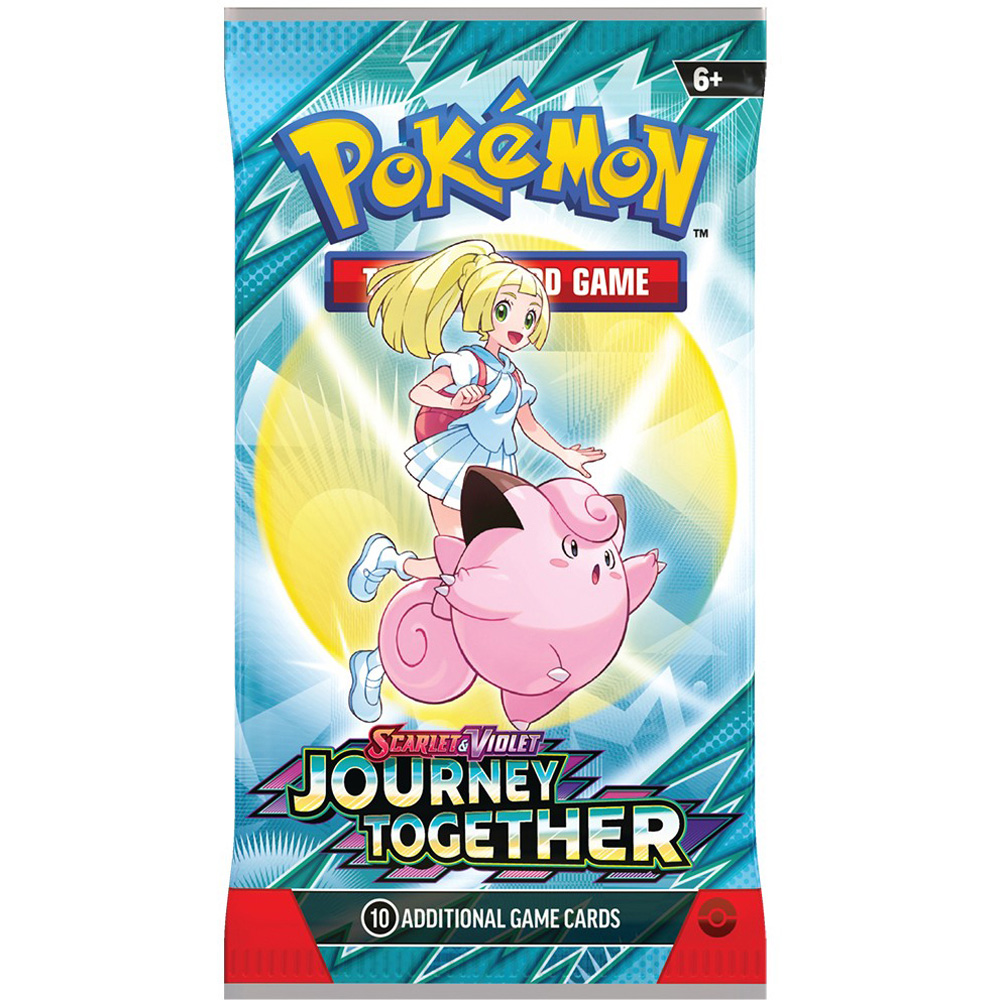 Pokemon Journey Together Scarlet and Violet Booster Cards 5 Pack Image 2