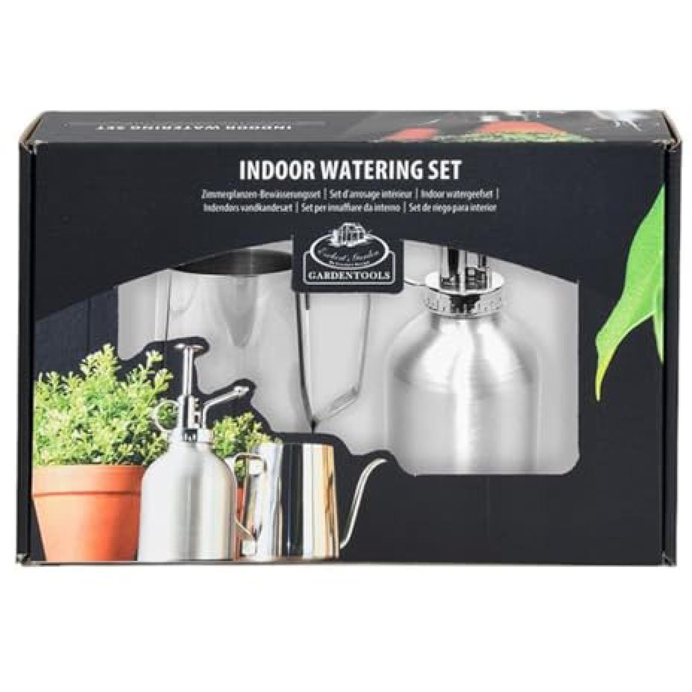 Fallen Fruits Silver Indoor Plant Watering Gift Set Image 2