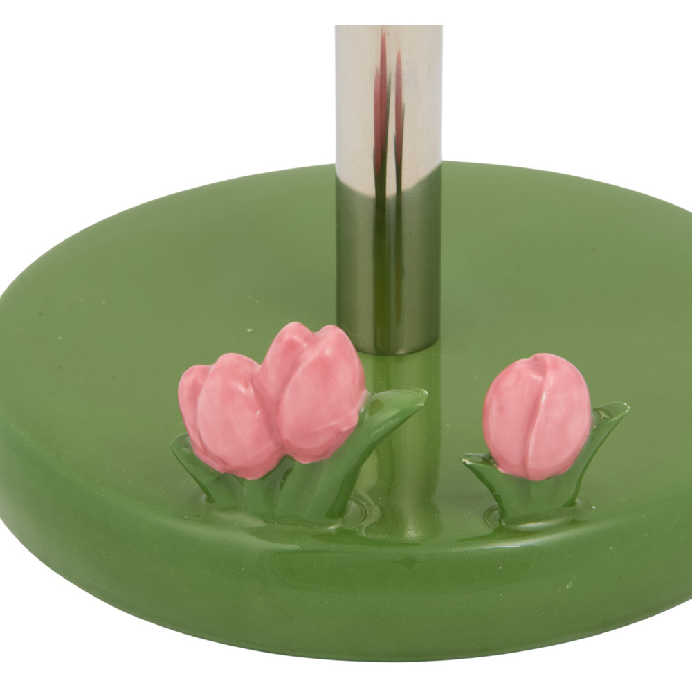 Tulip Toilet Roll Holder Green Image 3
