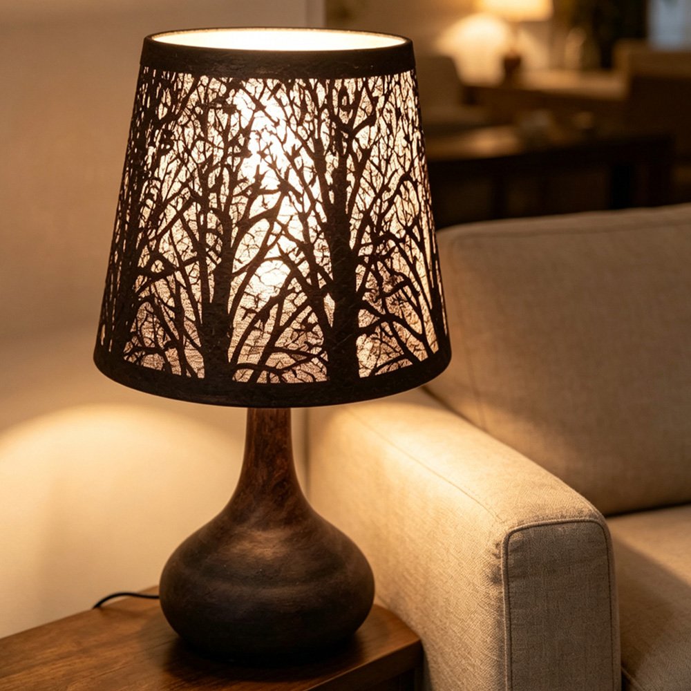 Avilo Tree Design Touch Lamp Image 6