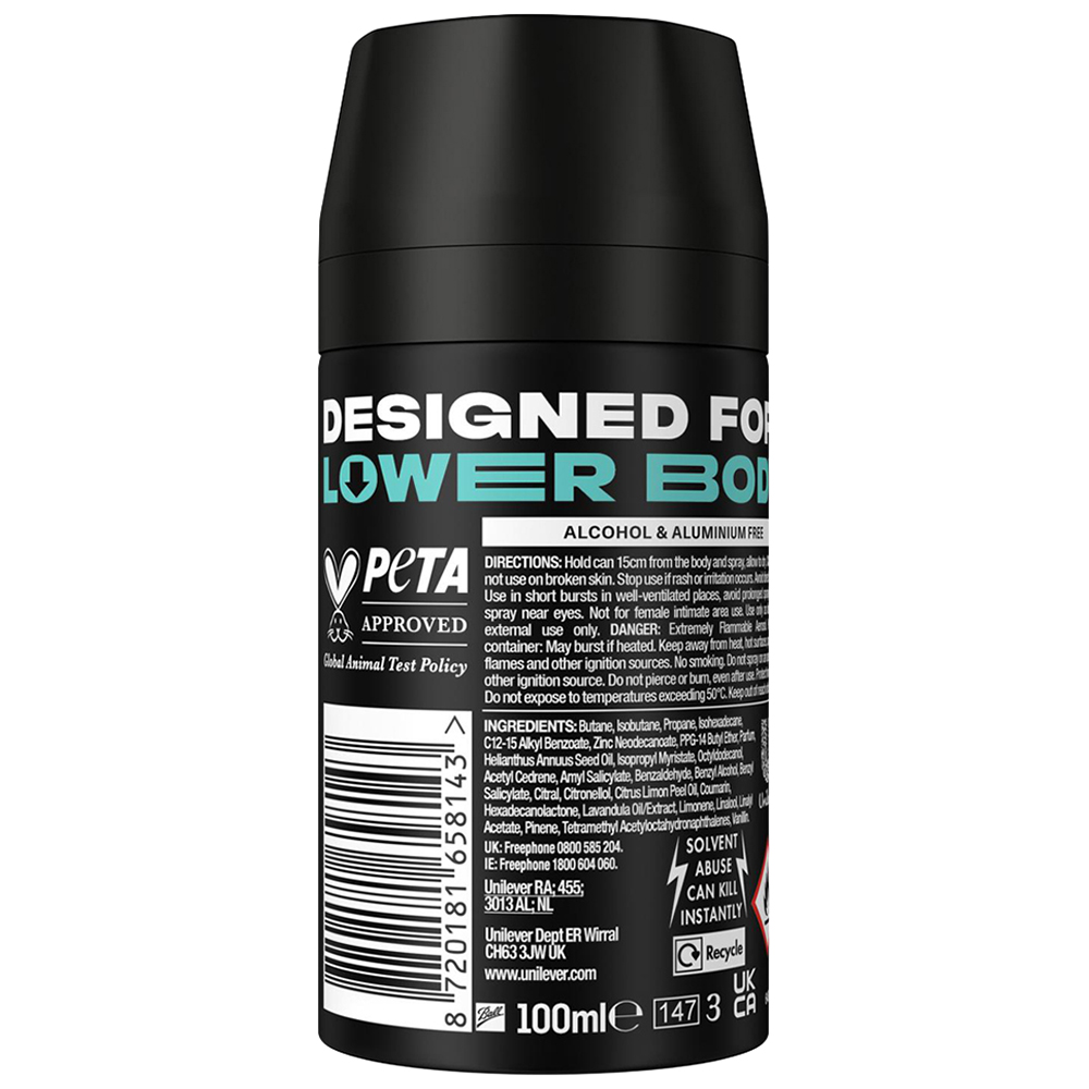 Lynx Lower Body Spray Bundle 100ml Image 5