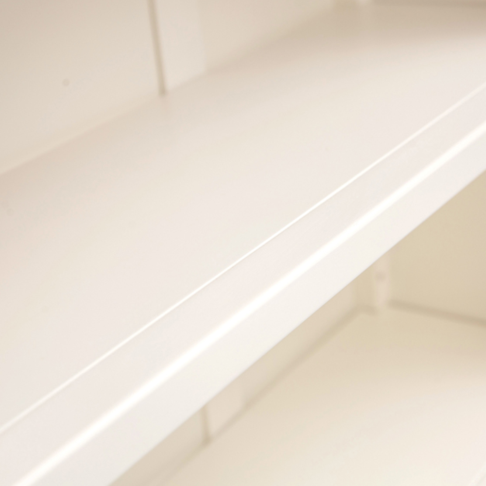 Tropea 3 Shelf Off White Bookcase Image 7