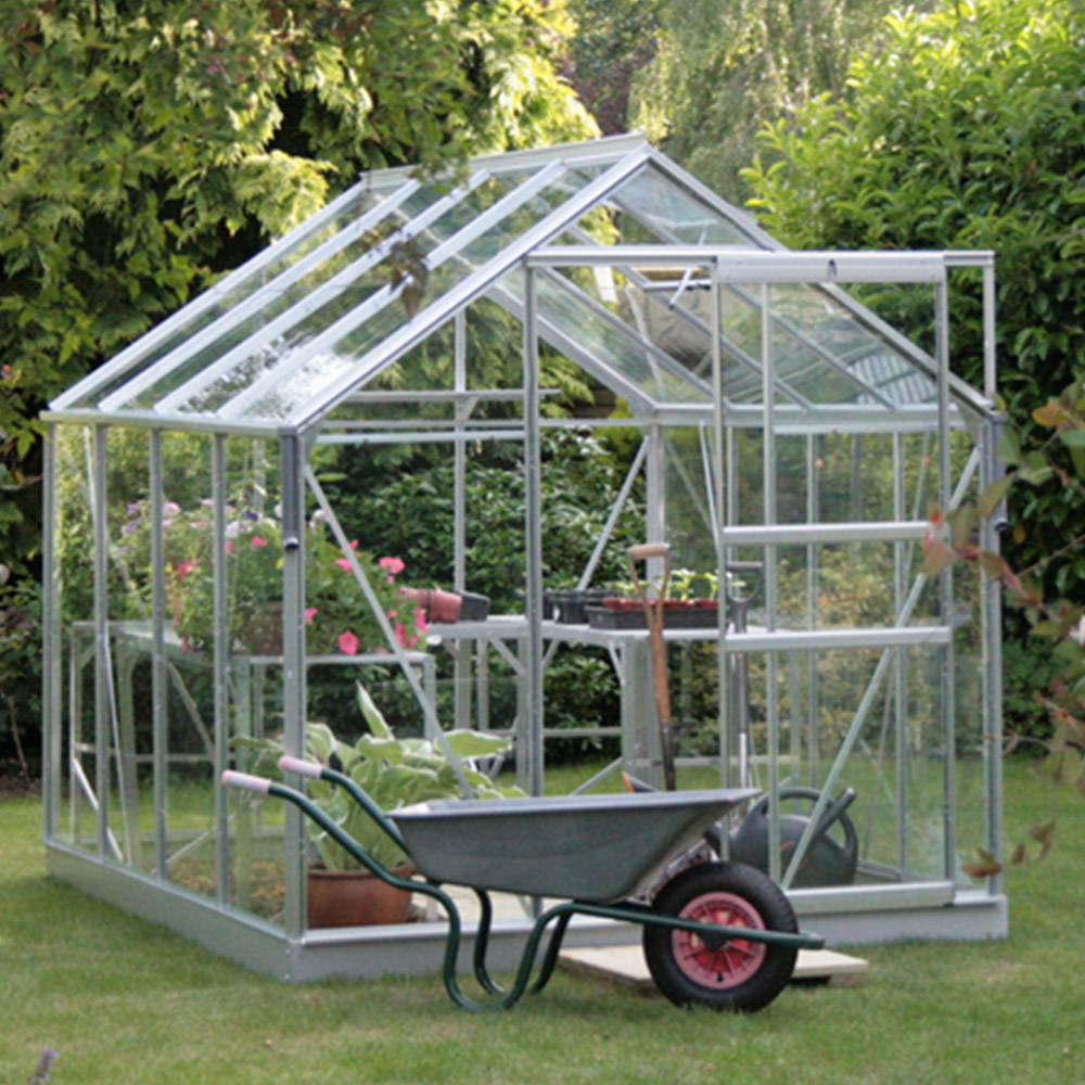 Vitavia Venus 5000 Aluminium Frame 6 x 8ft Horticultural Glass Greenhouse Image 2