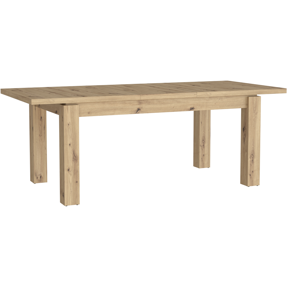 Florence Trondheim 8 Seater Extending Dining Table Artisan Oak Image 4