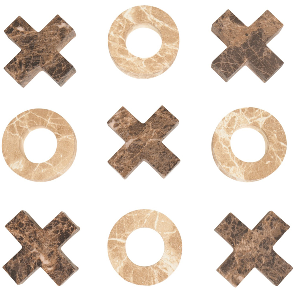 Marble Effect Noughts and Crosses Image 2