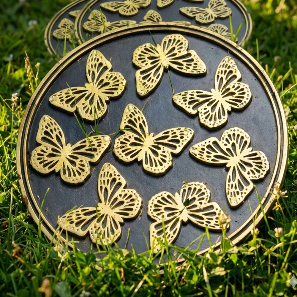 Avilo Butterfly Garden Stepping Stone 3 Pack Image 5