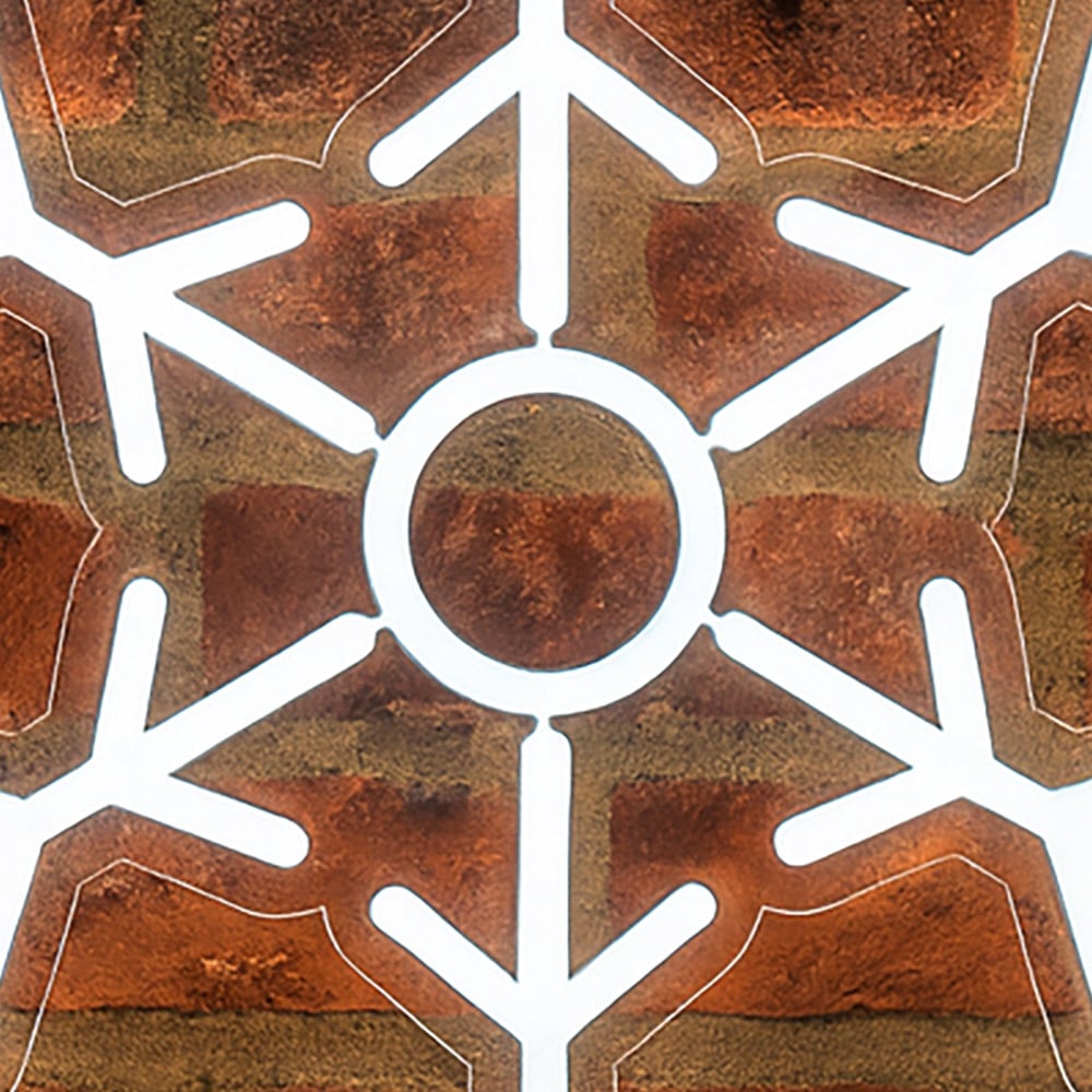 Xmas Haus Neon LED Snowflake 36 x 32cm Image 2