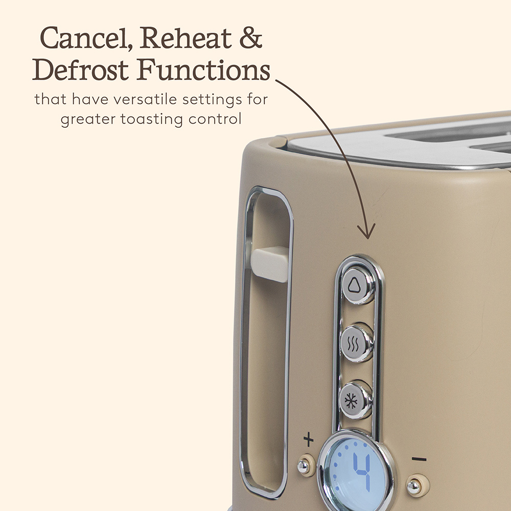 Haden Dorchester 212870 Cashmere 2 Slice Toaster Image 6
