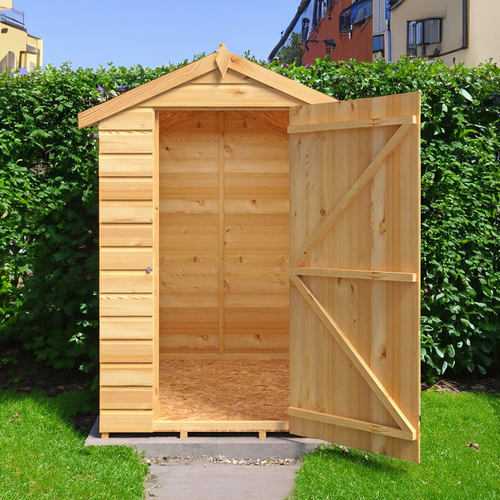 Shire Shetland 6 x 4ft Dip Treated Shiplap Shed Image 5