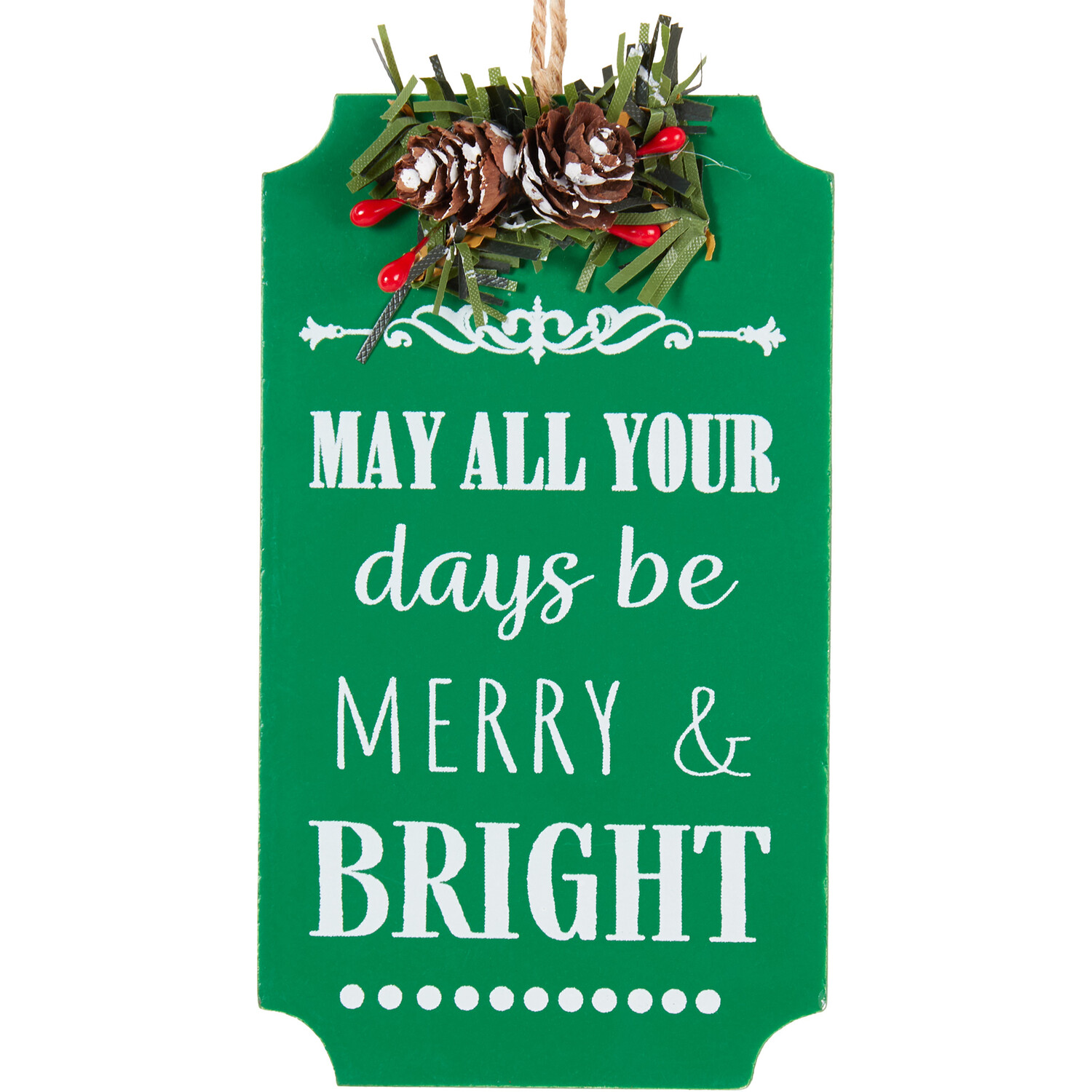Christmas Slogan Hanging Decorations Image 4