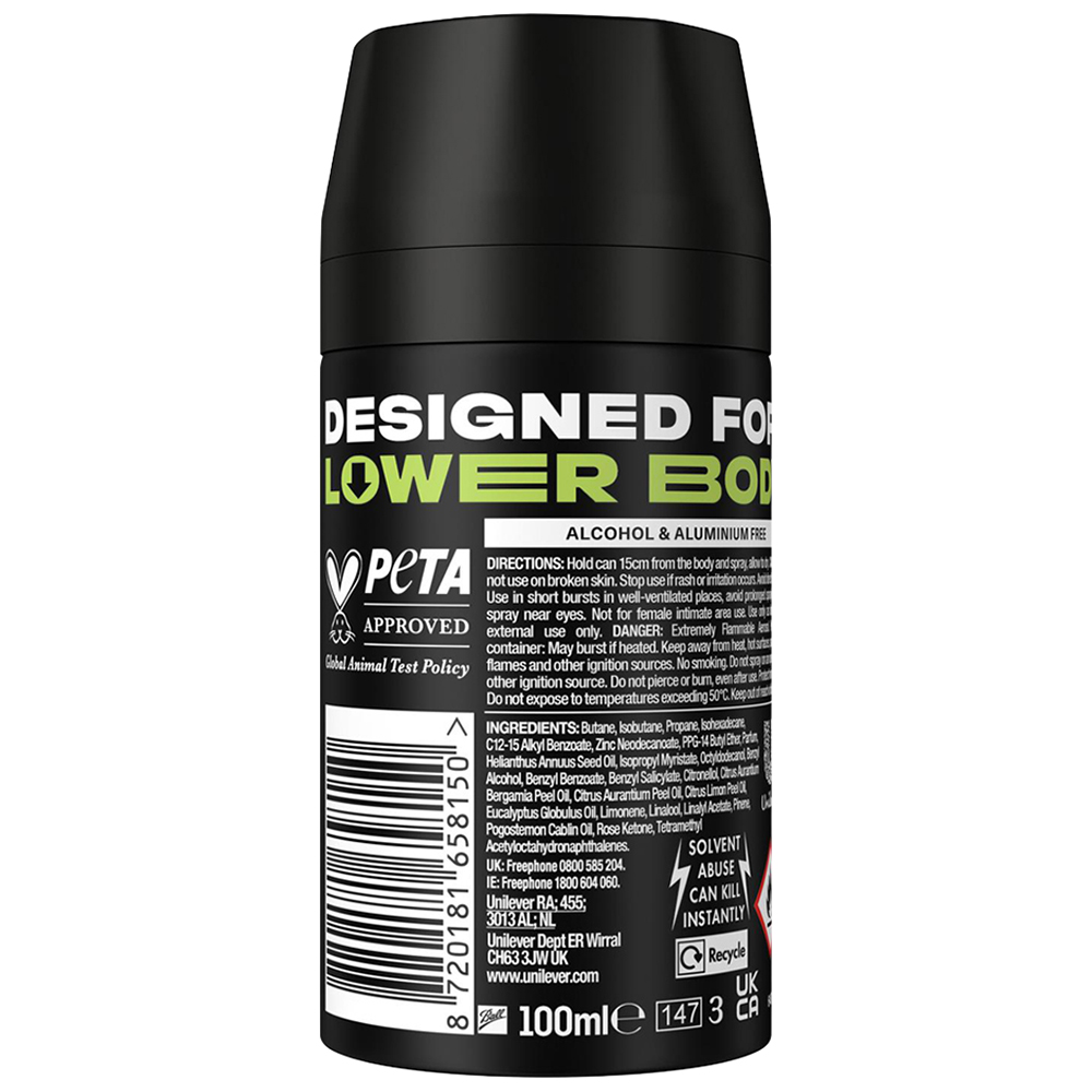 Lynx Lower Body Spray Bundle 100ml Image 4